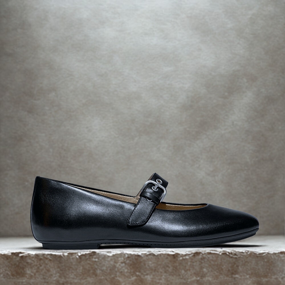 Womens-Mary-Jane-Shoes-Raven-Reverie-All-Black.jpg Women's Mary Jane Shoes Raven Reverie All Black - Image 1